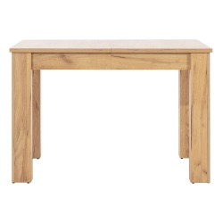 Dining table SNOBI 145 cm, extendable, golden craft oak