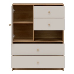שידה TIMO TM03 78, אלון ארטיסן עם חזיתות קשמיר מט שידה TIMO TM03 78, אלון ארטיסן עם חזיתות קשמיר מט