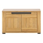 Cabinet YORK 77 cm, 2 doors, grandson oak with graphite