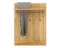 Wall coat rack YORK 77 cm, grandson oak
