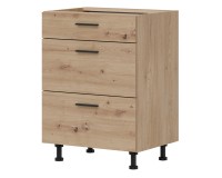 ארונית תחתונה PATI PK18+PF18 60, אלון קרמונה טורו עם חזיתות אלון ארטיסן ארונית תחתונה PATI PK18+PF18 60, אלון קרמונה טורו עם חזיתות אלון ארטיסן