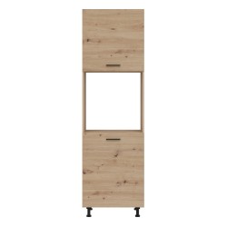 Oven housing PATI 60 cm, left or right, cremona torro oak with artisan oak fronts Oven housing PATI 60 cm, left or right, cremona torro oak with artisan oak fronts