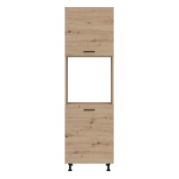 Oven housing PATI 60 cm, left or right, cremona torro oak with artisan oak fronts