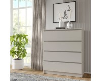 שידה MAJA S4 90, ארבע מגירות, קשמיר שידה MAJA S4 90, ארבע מגירות, קשמיר
