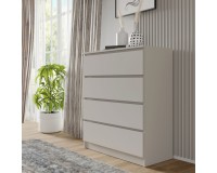 Комод MAJA S4 90 см, 4 ящика, кашемир Комод MAJA S4 90 см, 4 ящика, кашемир