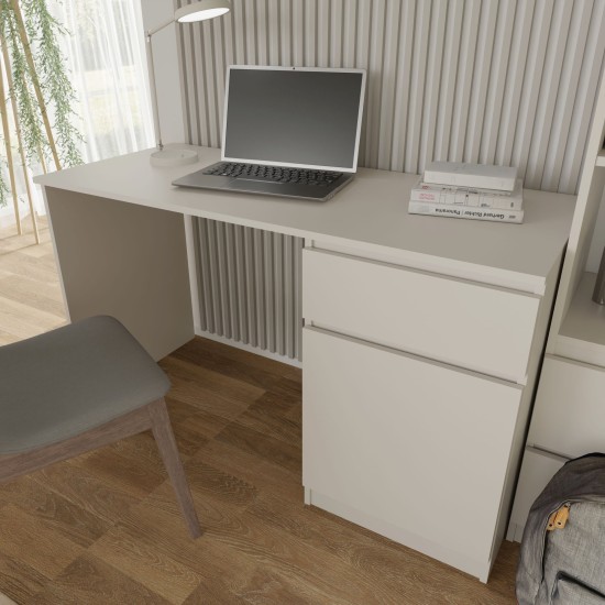 שולחן כתיבה MAJA 130, מגירה ודלת, קשמיר שולחן כתיבה MAJA 130, מגירה ודלת, קשמיר