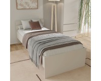 Кровать MAJA 90x200 см с основанием, кашемир