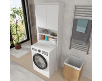 Over-washer unit MAJA 65 cm, white mat