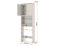 Over-washer unit MAJA 65 cm, cashmere