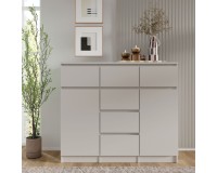 Комод MAJA 120 см, 2 дверцы и 6 ящиков, кашемир Комод MAJA 120 см, 2 дверцы и 6 ящиков, кашемир