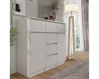 Комод MAJA 120 см, 2 дверцы и 6 ящиков, кашемир Комод MAJA 120 см, 2 дверцы и 6 ящиков, кашемир