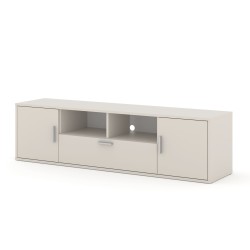 Тумба под телевизор BLANCA 150 см с подсветкой RGB, кашемир