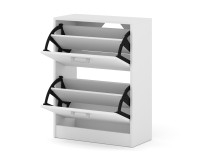 Shoe cabinet ADA 60 cm, 2 tilt compartments, white mat Shoe cabinet ADA 60 cm, 2 tilt compartments, white mat