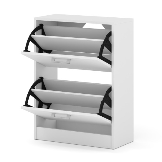 Shoe cabinet ADA 60 cm, 2 tilt compartments, white mat Shoe cabinet ADA 60 cm, 2 tilt compartments, white mat