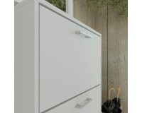 Shoe cabinet ADA 60 cm, 2 tilt compartments, white mat Shoe cabinet ADA 60 cm, 2 tilt compartments, white mat