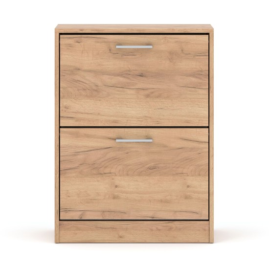 Shoe cabinet ADA 60 cm, 2 tilt compartments, golden craft oak Shoe cabinet ADA 60 cm, 2 tilt compartments, golden craft oak