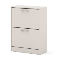 Shoe cabinet IGA 60 cm, 2 tilt compartments, cashmere