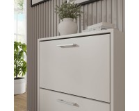 Shoe cabinet IGA 60 cm, 2 tilt compartments, cashmere Shoe cabinet IGA 60 cm, 2 tilt compartments, cashmere