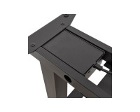 Стол письменный BIM NATURAL 120 на 65 см, дубовый шпон, чёрная рама Стол письменный BIM NATURAL 120 на 65 см, дубовый шпон, чёрная рама