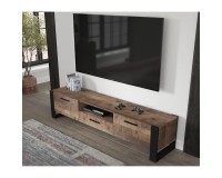 TV unit NUKA 200 cm on legs, Grange oak