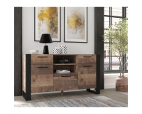 Sideboard NUKA C 155 cm on legs, Grange oak