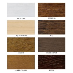 Coffee table PUFFIN round 84 cm, cool brown