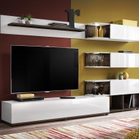 מזנון לסלון SILK WHITE