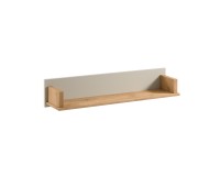 INDYGO Wall Shelf 110 cm, beige with Wotan oak INDYGO Wall Shelf 110 cm, beige with Wotan oak