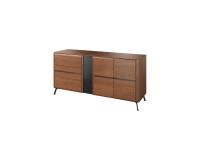 שידה JANTAR עם 2 דלתות ו-3 מגירות, 160, על רגלי מתכת שידה JANTAR עם 2 דלתות ו-3 מגירות, 160, על רגלי מתכת