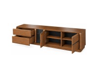 שידת טלוויזיה JANTAR עם 3 דלתות, 180, על רגלי מתכת שידת טלוויזיה JANTAR עם 3 דלתות, 180, על רגלי מתכת