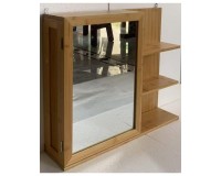 SRG5 Mirror Shelf Unit, Open and Closed Sections SRG5 Mirror Shelf Unit, Open and Closed Sections