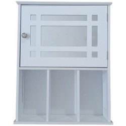 SRG13 Mirror Cabinet with Reversible Door