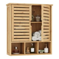 SR223 Louvred Cabinet, 2 Shelves and 3 Compartments