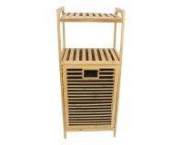 Showing image for SR315 Bathroom Cabinet with Built In Laundry Basket SR315 Bathroom Cabinet with Built In Laundry Basket Furniture, Kitchen and bathroom furniture, Bamboo furniture, Bathroom furniture image