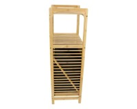 Showing image for SR315 Bathroom Cabinet with Built In Laundry Basket SR315 Bathroom Cabinet with Built In Laundry Basket Furniture, Kitchen and bathroom furniture, Bamboo furniture, Bathroom furniture image