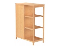 SR334 Bamboo Bathroom Unit, 66 cm, Three Shelves image
