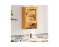 SR339 Bamboo Wall Cabinet with Open Shelf image