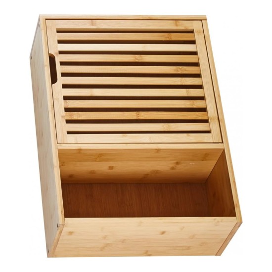 SR339 Bamboo Wall Cabinet with Open Shelf image