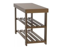SRB2 Bamboo Shoe Bench with 3 Shelves Furniture, Entrance Hall Cabinets, Entrance Hall Cabinets, Bamboo furniture image