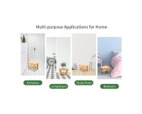 SRB3 Bamboo Bathroom Stool with Shelf Furniture, Kitchen and bathroom furniture, Bamboo furniture, Bathroom furniture image