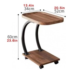 Unicorn Coffee Table on Castors, Two Tops
