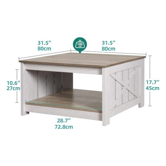 שולחן סלון Bull 80x80 ס