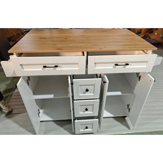 Кухонный остров Crete с барной стойкой, 143 см