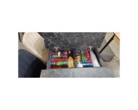 שולחן נפתח Box עם מגירה נסתרת בגימור שיש