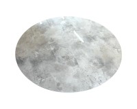 Круглый раздвижной стол Moon 130-210 см, глянец