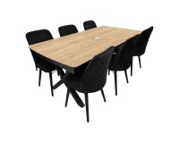 Showing image for Tower Extending Table 186-276 cm, 100 cm Wide Tower Extending Table 186-276 cm, 100 cm Wide Furniture, Tables and Chairs, Wooden Tables, Tables image