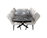 Showing image for Tower Extending Table 186-276 cm, 100 cm Wide Tower Extending Table 186-276 cm, 100 cm Wide Furniture, Tables and Chairs, Wooden Tables, Tables image