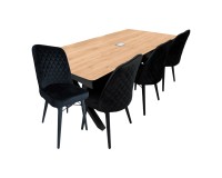Showing image for Tower Extending Table 186-276 cm, 100 cm Wide Tower Extending Table 186-276 cm, 100 cm Wide Furniture, Tables and Chairs, Wooden Tables, Tables image
