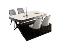 Showing image for Tower Extending Table 186-276 cm, 100 cm Wide Tower Extending Table 186-276 cm, 100 cm Wide Furniture, Tables and Chairs, Wooden Tables, Tables image