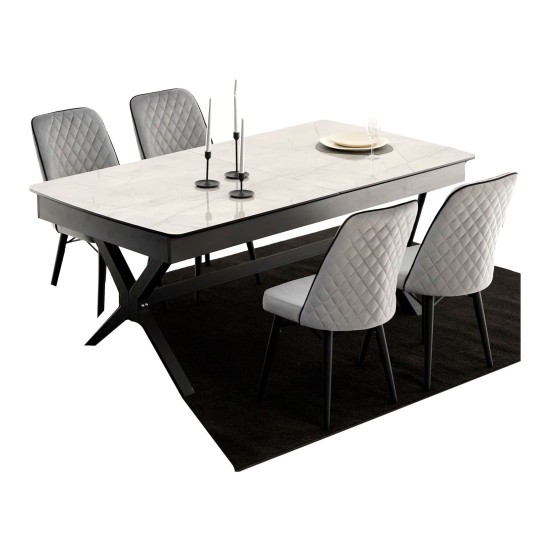 Showing image for Tower Extending Table 186-276 cm, 100 cm Wide Tower Extending Table 186-276 cm, 100 cm Wide Furniture, Tables and Chairs, Wooden Tables, Tables image
